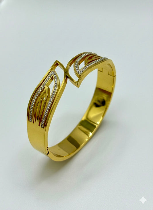 Radiant Leaf Bracelet(Thin Wrist)