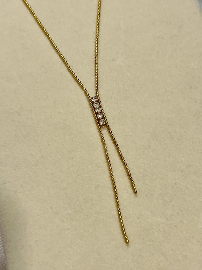 Diamonds Lariat Necklace