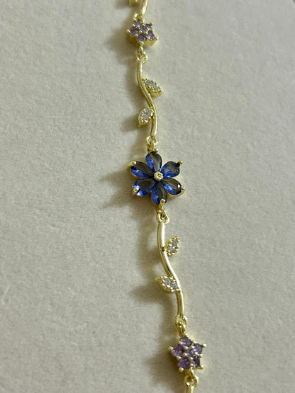 Purple Tulip Bracelet