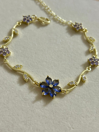 Purple Tulip Bracelet
