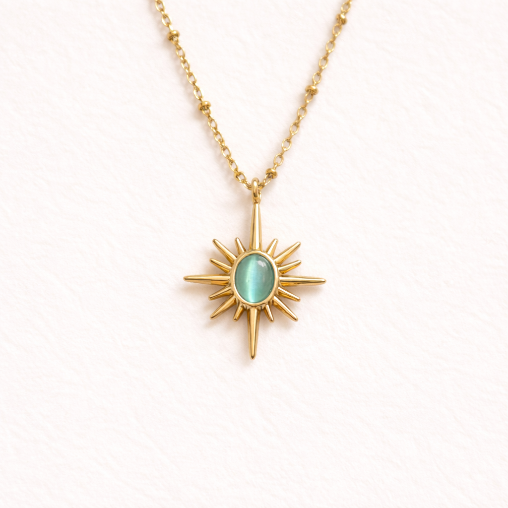Aqua Solara Necklace