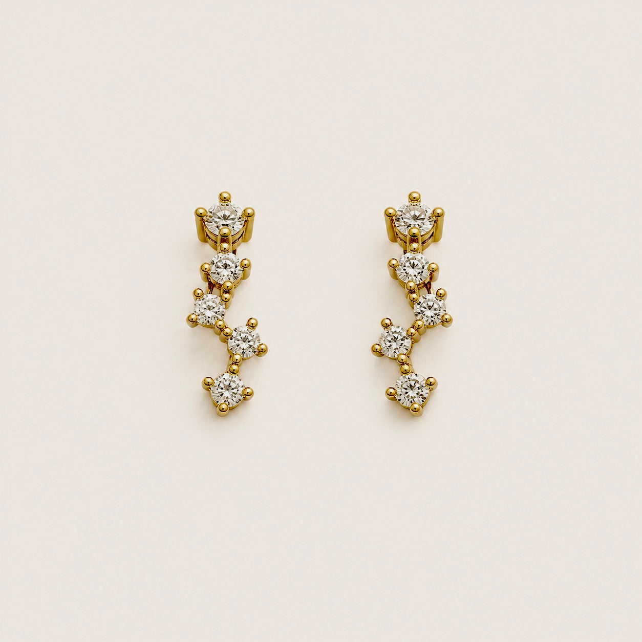 Dainty Diamonds Studs