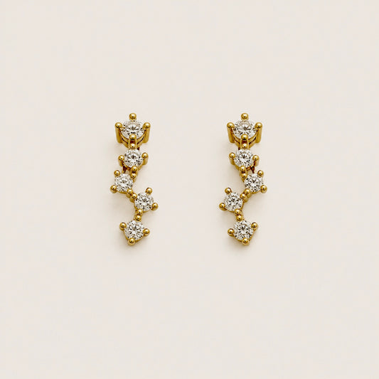Dainty Diamonds Studs