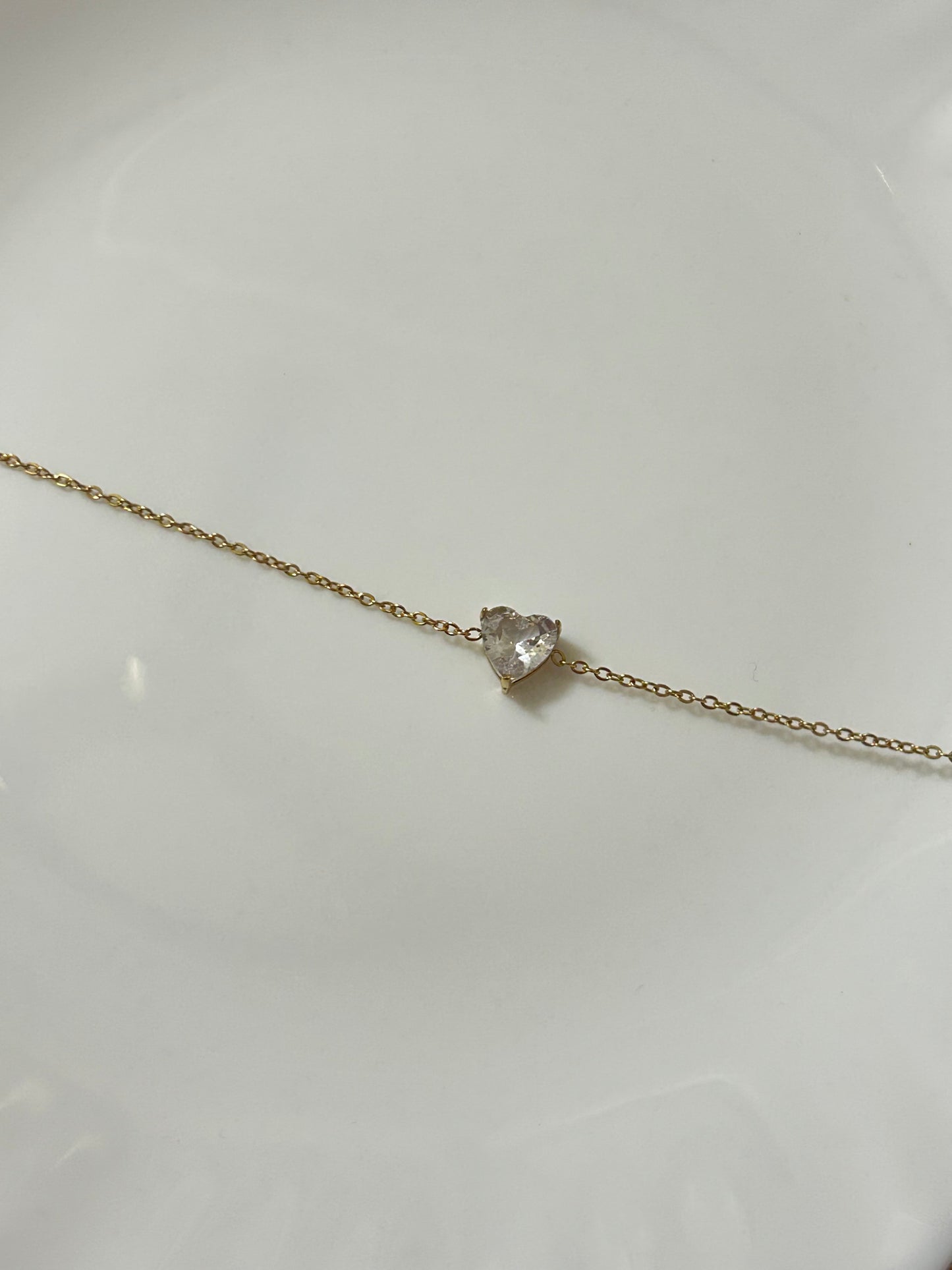 Heart Diamond Bracelet