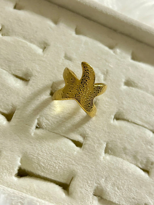 Starfish Band Ring