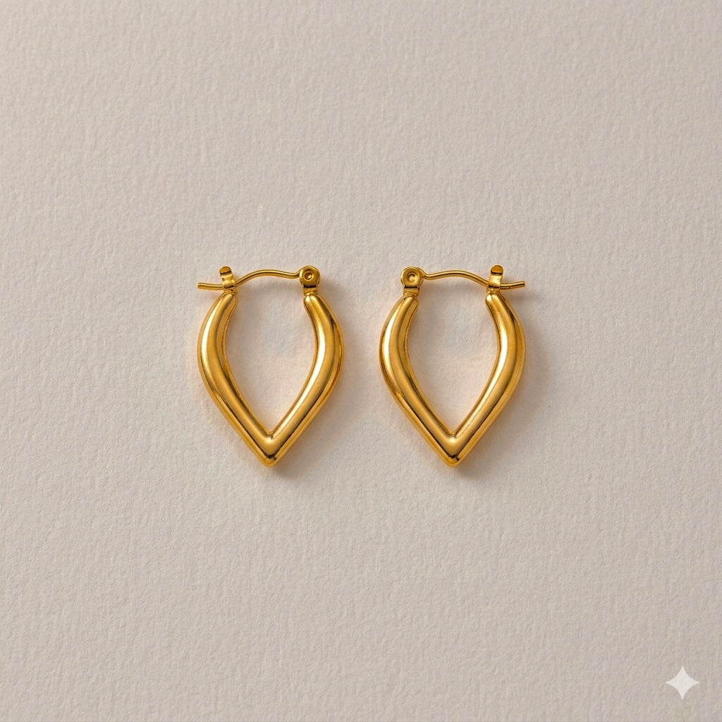V Shape Hoops