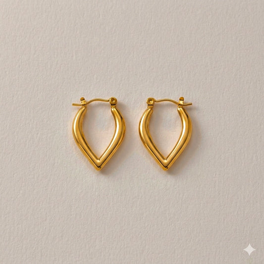 V Shape Hoops