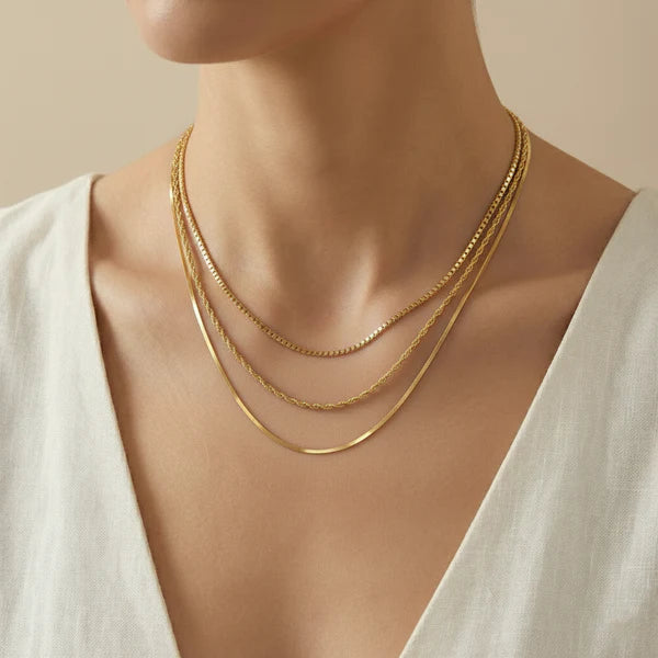 Triple Layered Necklace