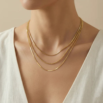Triple Layered Necklace