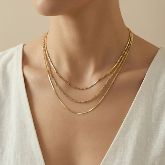 Triple Layered Necklace