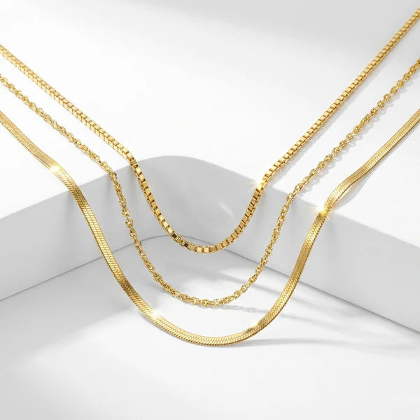 Triple Layered Necklace