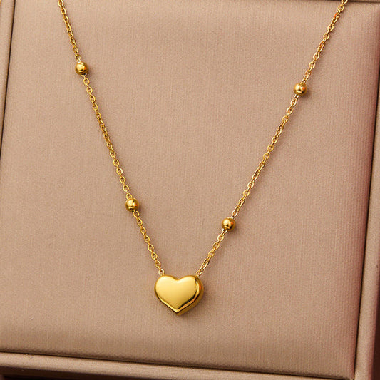 Delicate Heart Theme Necklace