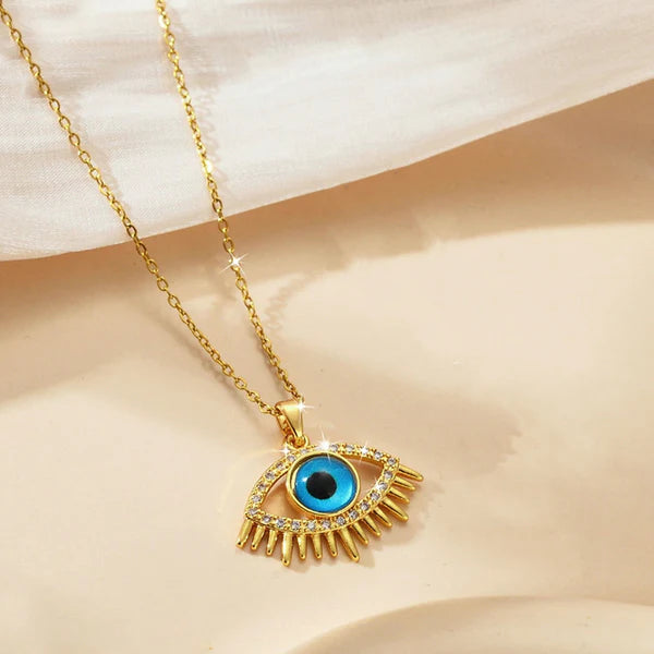Evil Eye Themed Necklace