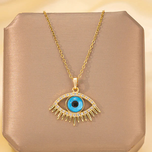 Evil Eye Themed Necklace