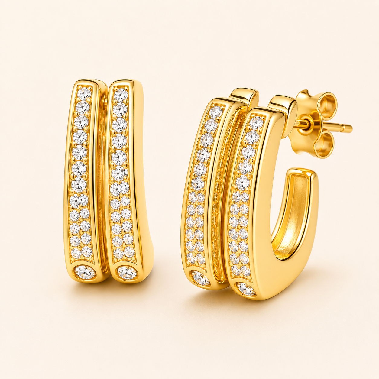 Half Rectangular Hoops