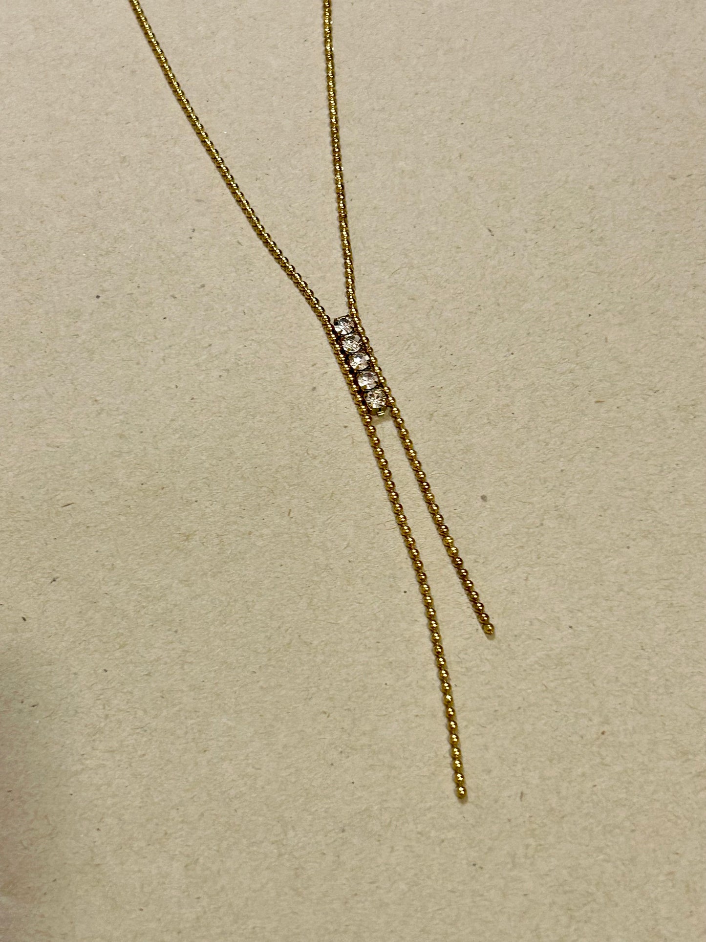 Diamonds Lariat Necklace