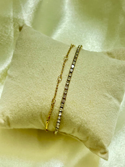 Diamond Link Bracelet