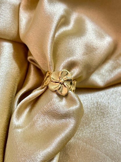 Flower Adjustable Ring