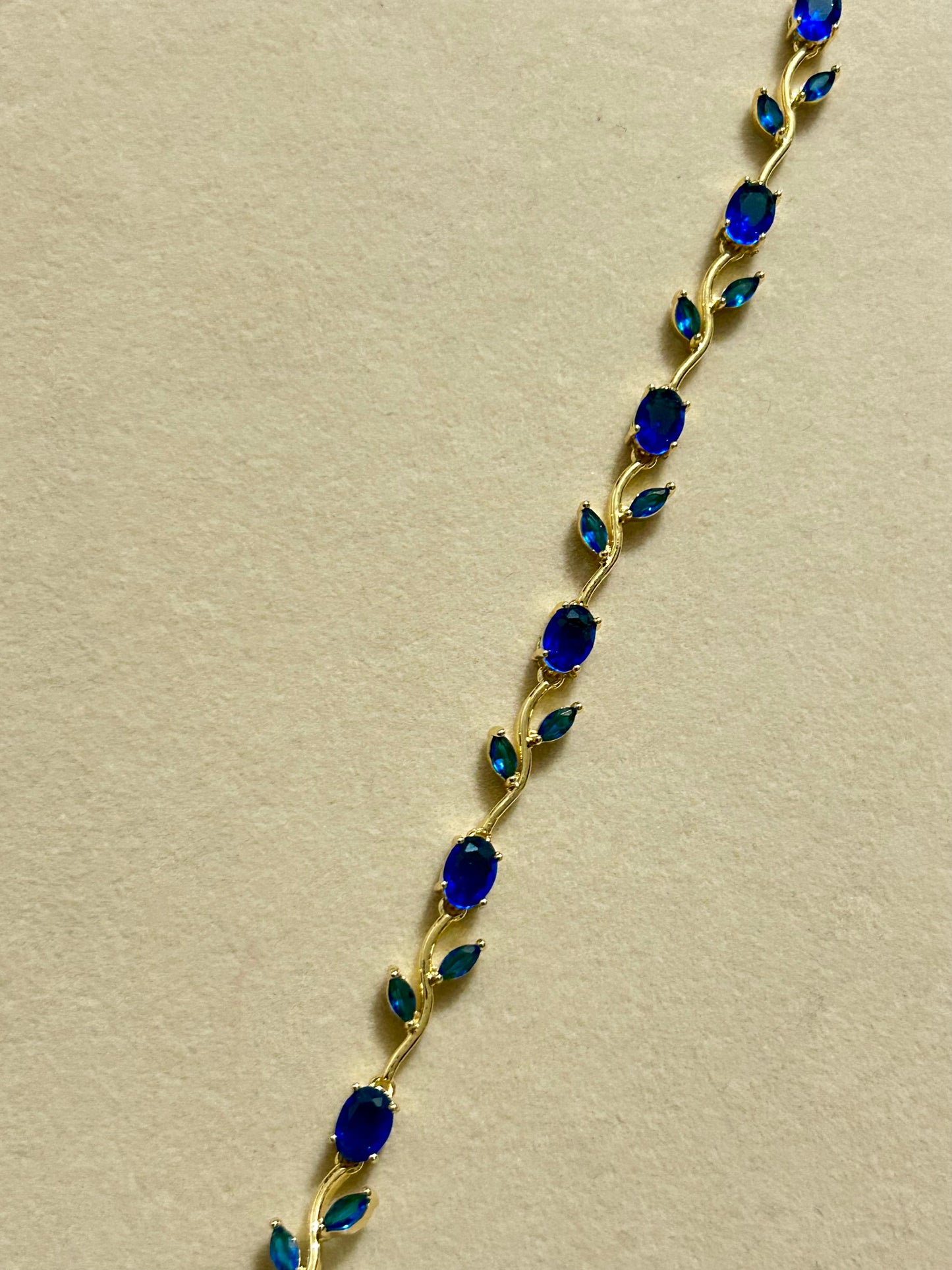 Blue Tulip Bracelet