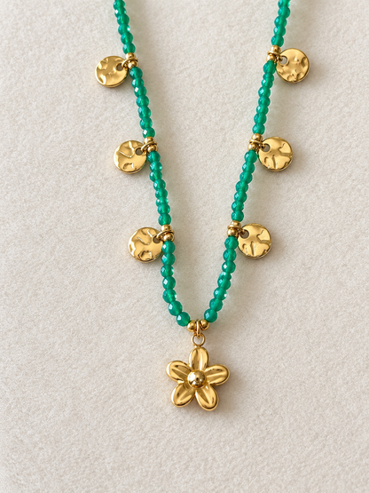 Beaded Charms Necklace