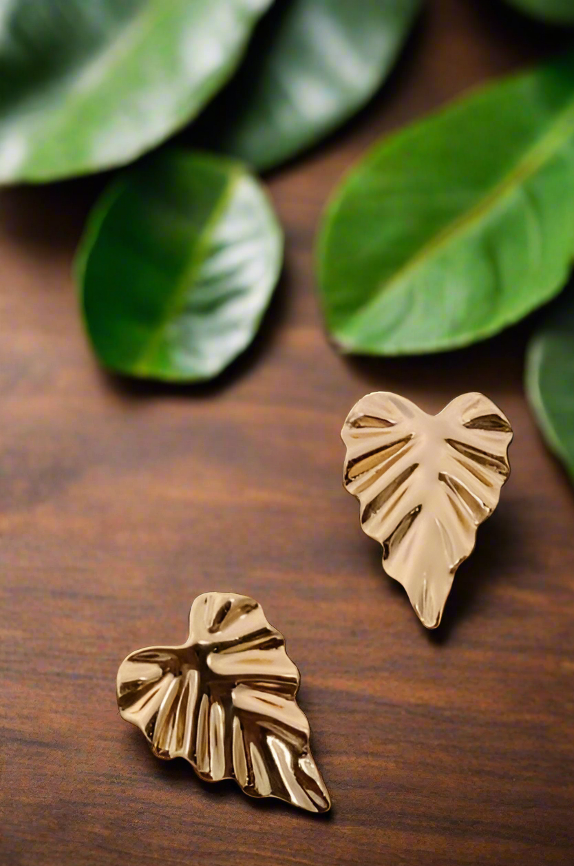 Heart Leaf Earrings