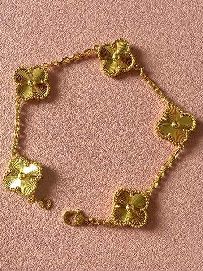Golden Clover Bracelet
