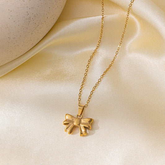 Bow Necklace