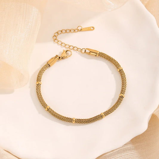 Golden Link Bracelet